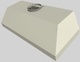 Vent-A-Hood® 48" Biscuit Wall Mounted Liner Insert-4
