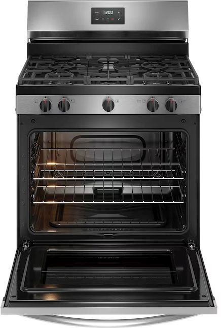 Frigidaire® 30" Stainless Steel Freestanding Gas Range-2