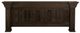 International Furniture Direct Desire Deep Brown Queen Panel Bed-3