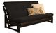 Kodiak Furniture Aspen Twill Black/Reclaim Mocha Full Futon with Mattress-0