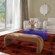 TOV Furniture Leigh Taupe Channeled Bench-1