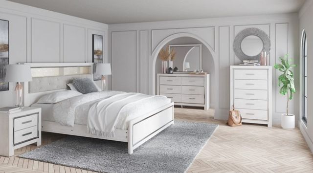 Signature Design by Ashley® Altyra 3-Piece White King Bedroom Set-4