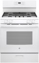 GE® 30" White Freestanding Gas Range-0
