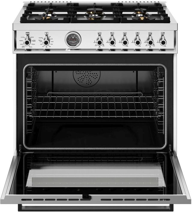 Bertazzoni Professional Series 36" Bianco Pro Style Dual Fuel Range-1