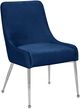 Meridian Furniture Ace Navy/Chrome Velvet Dining Chair-0