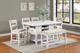 Crown Mark Wendy 5-Piece White Counter Height Dining Set-0