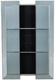 A & B Home Antique Silver Wall Mirror-2