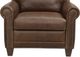 Leather Italia™ Savino Braxton Vintage Brown Coffee Chair-2