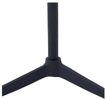 Renwil® Barker Natural White Side Table with Black Base-2