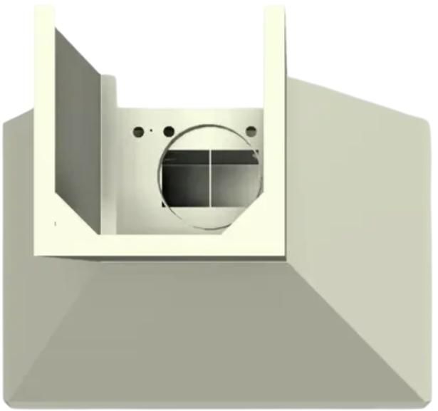 Vent-A-Hood® 42" Biscuit Wall Hood-2