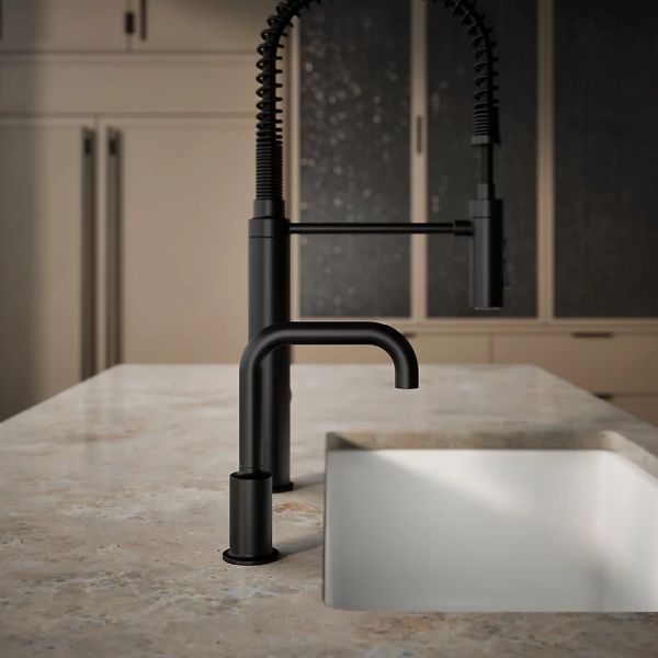 KOHLER® Purist® Matte Black Beverage Faucet-4