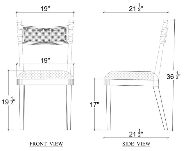 Bramble Customizable Ligna Dining Chair-2