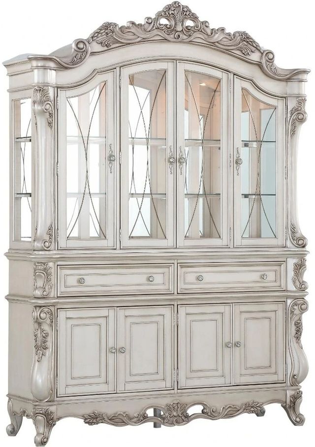 ACME Furniture Gorsedd Golden Ivory Hutch and Buffet-0