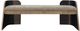 Bernards Calia Black/Brown Bench-2