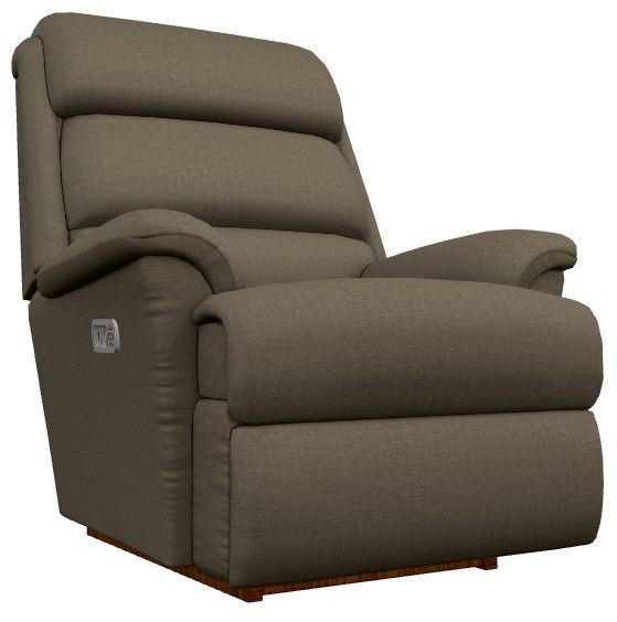 La-Z-Boy® Astor Mocha Power Rocking Recliner with Headrest-0