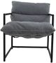 A & B Home Bronya Black/Grey Accent Chair-1