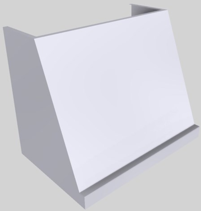 Vent-A-Hood® 36" Wall Mounted Range Hood-White-1
