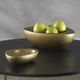 Uttermost® Ovate 2-Piece Antique Brass Bowl Set-1