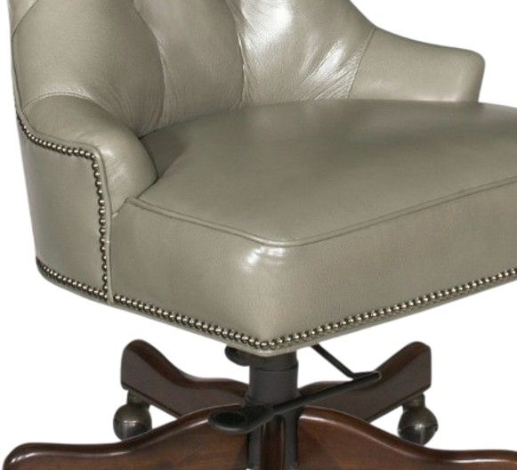 Hooker® Furniture EC Primm Alfresco Baca Leather Executive Swivel Tilt Chair-2