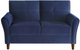 Homelegance® Dunleith Blue Loveseat-2