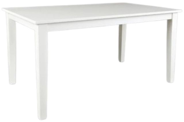 Jofran Inc.Simplicity 6-Piece Paperwhite Dining Set-1