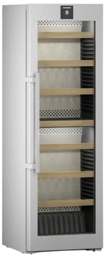 Liebherr 24" 13.1 Cu Ft. Stainless Steel Wine Cooler-2
