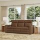 Flexsteel® Dutch Cortado Brown Power Reclining Sofa with Console-1