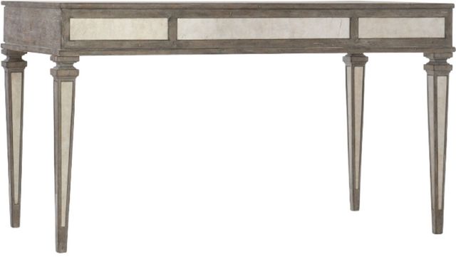 Hooker® Furniture Rustic Glam Medium Wood Leg Desk-1