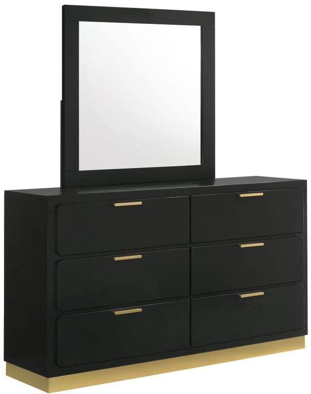 Coaster® Caraway Black Dresser and Mirror-0