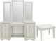 Pulaski™ Camila 3-Piece Creamy White Vanity Set-0