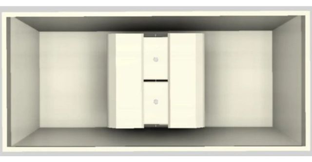 Vent-A-Hood® Designer Series 66" Biscuit Island Range Hood-3