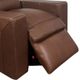 USA Premium Leather Furniture 4800 Almond Power Recliner-2