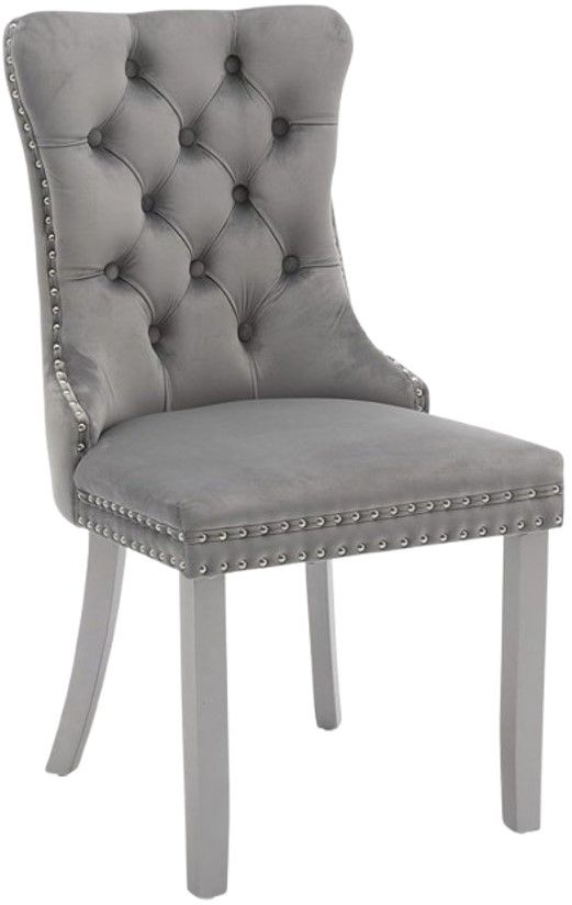 Crown Mark Arabella Light Gray Accent Chair-0
