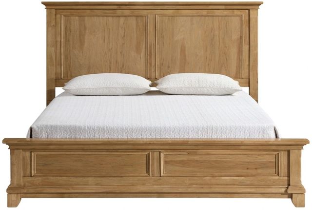 New Classic® Home Furnishings Sunstone 4-Piece Honey California King Panel Bedroom Set-2