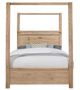Artisan & Post by Vaughan-Bassett Dovetail Sun Bleached White Queen Poster Bed-1