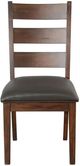 Sunny Designs™ Tuscany Vintage Mocha Ladderback Dining Chair-2