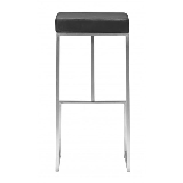 Zuo® Modern Darwen Black Bar Stool-3
