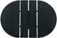 Elements International Maddox Dark Oak Dining Table-4