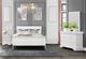 Global Furniture USA Charlie White Queen Sleigh Bed with LED-2