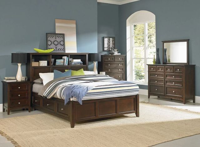 Whittier Wood® Furniture McKenzie Caffe 6-Drawer Chest-2