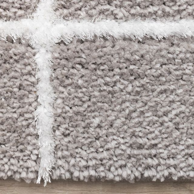 Kalora Interiors Sully Grey/White 5'x8' Area Rug-4