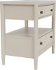 Riverside Furniture Laguna Drift Two Drawer Nightstand-2