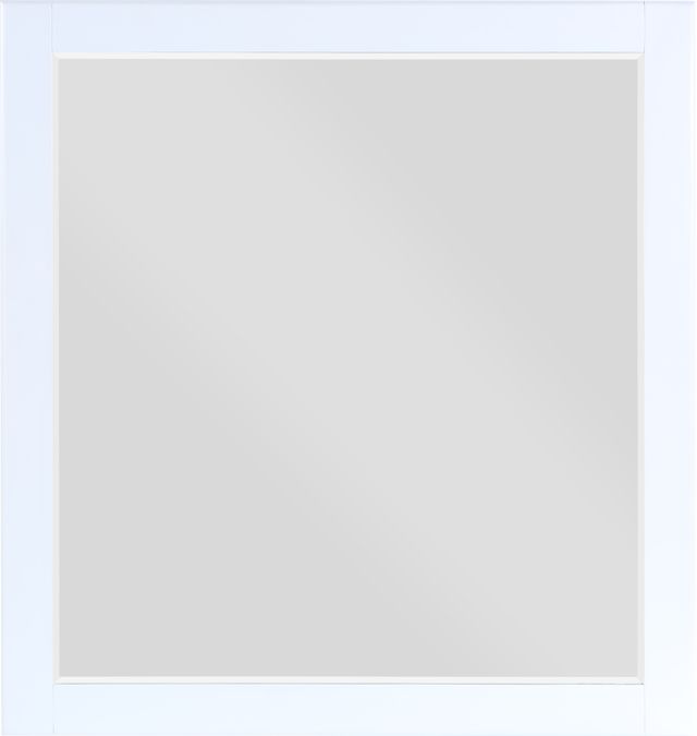 Meridian Furniture Zayne White Mirror-0