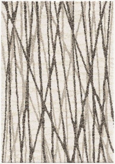 Orian Cloud 19 Dripping Taupe 5'x8' Area Rug-0