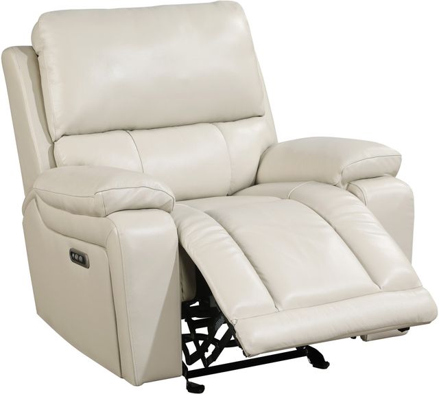 New Classic® Home Furnishings Cicero Cream Glider Recliner-2