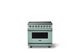 Viking® 5 Series 36" Splash Pro Style Induction Range with Polished Chrome Trim-0