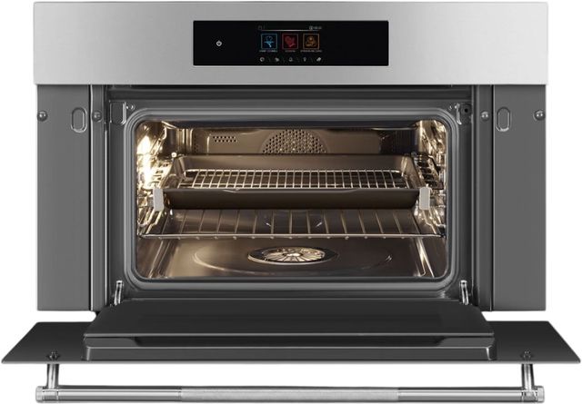 Smeg 30" Fingerproof Stainless Steel Combi Steam Oven-3