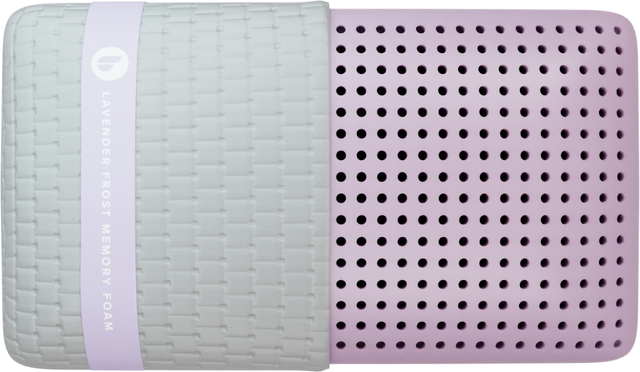 Blu Sleep Lavender Memory Queen High Profile Pillow-0