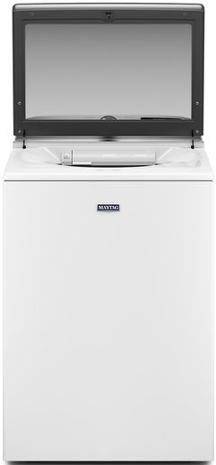 Maytag® 5.2 Cu. Ft. White Agitator Top Load Washer with Extra Power