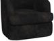 International Furniture Direct Tumbi Black Swivel Accent Chair-1